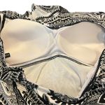 Jantzen  Swim Dress Ruched Full Coverage Black White Paisley Women’s Plus Size 14 Photo 10
