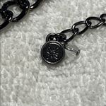 Vera Wang Simply  Multi-strand Blue and Silver Tone Chain Bracelet Photo 6