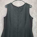 Willow Ridge Black Sleeveless Knee Length Slit Formal Dress Large Photo 4