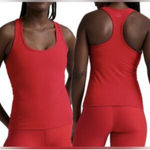 Beyond Yoga Cotton Supportive Tank Top, Bright Red Photo 7