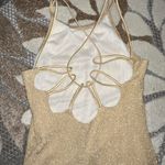 Roberta Freymann Gold Prom Dress Photo 3