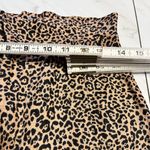 Reformation Jackie Animal Print Linen Pants Wide Leg High Waisted Print 6 Photo 6