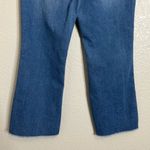 1822 Denim  High-Rise Demi Bootcut Raw Hem Jeans, Size 8 Photo 9