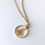 None Vintage Gold Tone Irish Lucky Clover Necklace Photo 8