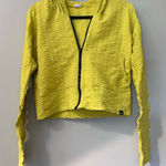 Booty By Brabants  Yellow Zip Up Jacket Photo 0