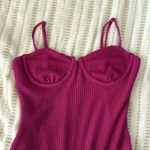 Primark Pink vintage style One piece bathing suit stylish Photo 6