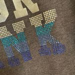 PINK - Victoria's Secret Vintage Y2K  Wish For Pink Gray Blue Rhinestone Hoodie Smal Photo 6