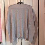 Loft  Soft Gray Knit Poncho Photo 2