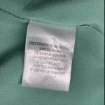 Daniel Rainn  Women’s Green Tweed Blazer Size Large Ruched 3/4 Sleeves Fringed Photo 13