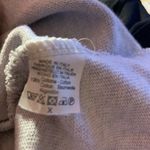 Brandy Melville Womens Cropped Long Sleeve Collared Shirt One Size Gray Top Photo 3