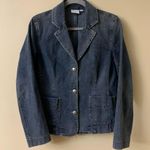Sonoma Women's Blue Denim Jean Blazer | Jacket Photo 0