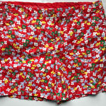 Talbots  • Girlfriend Chino Floral Red Women's Shorts Photo 0