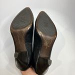 Frye  black leather Regina pumps women's size 8 classy professional timeless Photo 8