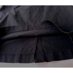 Ralph Lauren Lauren Pencil Skirt Sz M Modest Black Side Zip Double Metal… Photo 9