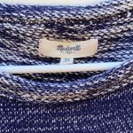 Madewell Navy Knit Short Sleeve knit Sweater Dress with pockets Photo 7