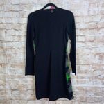 Save The Queen Wool Blend Dress Size Small Green Photo 2