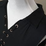 cupio black sleeveless tee shirt shift dress size XL Photo 1