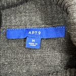 Apt. 9  Color Block Cowl Neck Sweater Dress Medium Photo 8