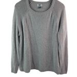 Old Navy  L Gray Oversized Pullover Sweater Photo 0