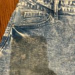 Tinseltown Crossover-Waist frayed hem Ripped Embellished Denim mini Skirt, 11 Photo 11