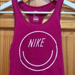 Nike  Dri-Fit Size Large Magenta Pink Athletic Tank Top Photo 3