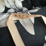 Ecru  Lab Floral Cutout Shirts Romper Size Medium Photo 2