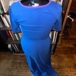 LuLaRoe blue Ana loungewear M minimalist maxi dress Photo 2