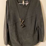 Vintage‎ VTG Jolibel Made In Canada Olive Green Tunic w/ Necklace Sz 16 Photo 0