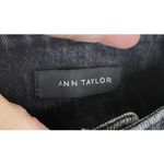 Anne Klein  Womens 12 The Straight Crop Black Denim Jeans Preppy Casual Going Out Photo 2