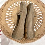 Prada  Suede Bow Drivers Tan Leather Size EU 38 Photo 11