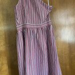 Loft Asymmetrical Striped Dress Photo 0
