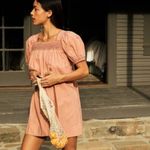 DÔEN Earhart Mini Dress Petal Pink (Dôen Colorway Name) Size Medium – Rare Photo 1