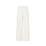 Wrangler  Worldwide 661 White Wide Leg High Rise Denim Jeans Size 26 Photo 3