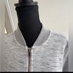 Duluth Trading Co Double Knit Bomber gray medium Jacket hiking‎ outdoors Photo 2