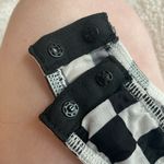 Forever 21 Black & White Checkered Mesh Bodysuit Photo 3