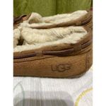 UGG  Womens Sheepskin Suede Moccasin Slippers With Bow 9‎ Photo 5