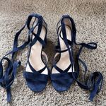 barney's new york Barney’s New York blue Virginia ankle wrap sandals size 39 1/2 blue. Photo 2