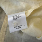 Brandy Melville NWT Pastel Yellow Lace Button Up Cami - OS Photo 4