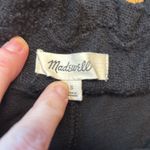 Madewell  Shorts Knit Paperbag Black Tweed Size Small Photo 5