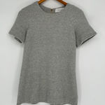 Derek Lam 10 CROSBY Sweatshirt Dress Top Womens 2 Grey Tunic Shirt Preppy Casual Photo 0