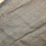 Indian Black Tasseled Scarf Unisex Womens One Size Fits All Photo 10