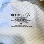 Athleta Flurry Scuba Long Sleeve Hoodie Pullover Running Shirt White Size XS Photo 5