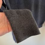 Athleta  rest day grey asymmetrical sweater Photo 3