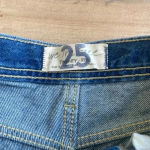 Free People NWT  We The Free Maggie Mid Rise Straight In Sequoia Blue Sz 25 Photo 6