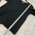 Barefoot Dreams  Malibu Lounge Shirt in Black Large Photo 3