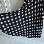 Anthropologie  Maxi Pleated Skirt Black Pink Size Large Photo 3