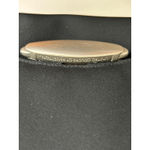 Vtg United Colors Of Benetton Black Nylon Shoulder Purse Silver Hardware Photo 4