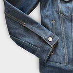 Levi's Levi’s Denim Classic Trucker Jean Jacket Dark Wash Women's siz XS Photo 7