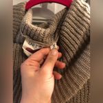 Derek Lam COPY - DEREK Heart Tan cowl neck sleeveless sweater dress sz S​ Photo 1