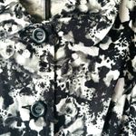 cj banks C.J. Banks Women's Size X Black & White Mottled Button Front Jacket • EUC Photo 1